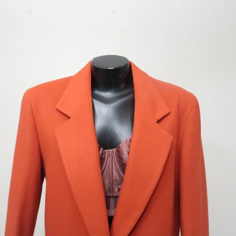 Vintage L.L. Bean Wool & Cashmere Coat Siz 10R